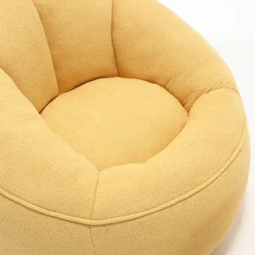 Bedding Bean Bag Sofa Chair High Pressure Foam Bean Bag Chair Material With Padded Foam Padding Compressed Bean Bag With Footrest